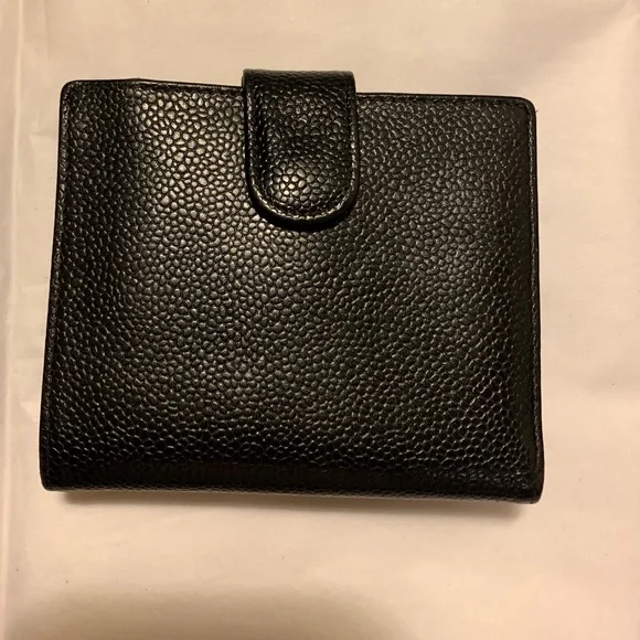 CHANEL BLACK CC Wallet, Vintage - Picture 2 of 10